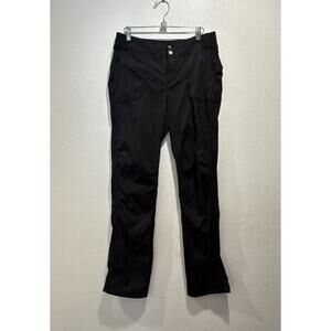 Athleta Women's Size 6 Black Trekkie Zip Pockets Hiking Pants Comfy Outdoor